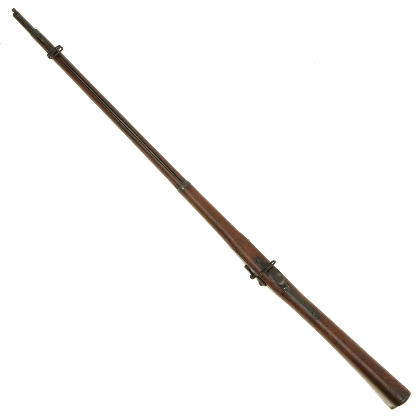 Original U.S. Early Springfield Trapdoor M1873 Rifle made in 1874 with 2 Notch Tumbler & Long Wrist - Serial No 31565