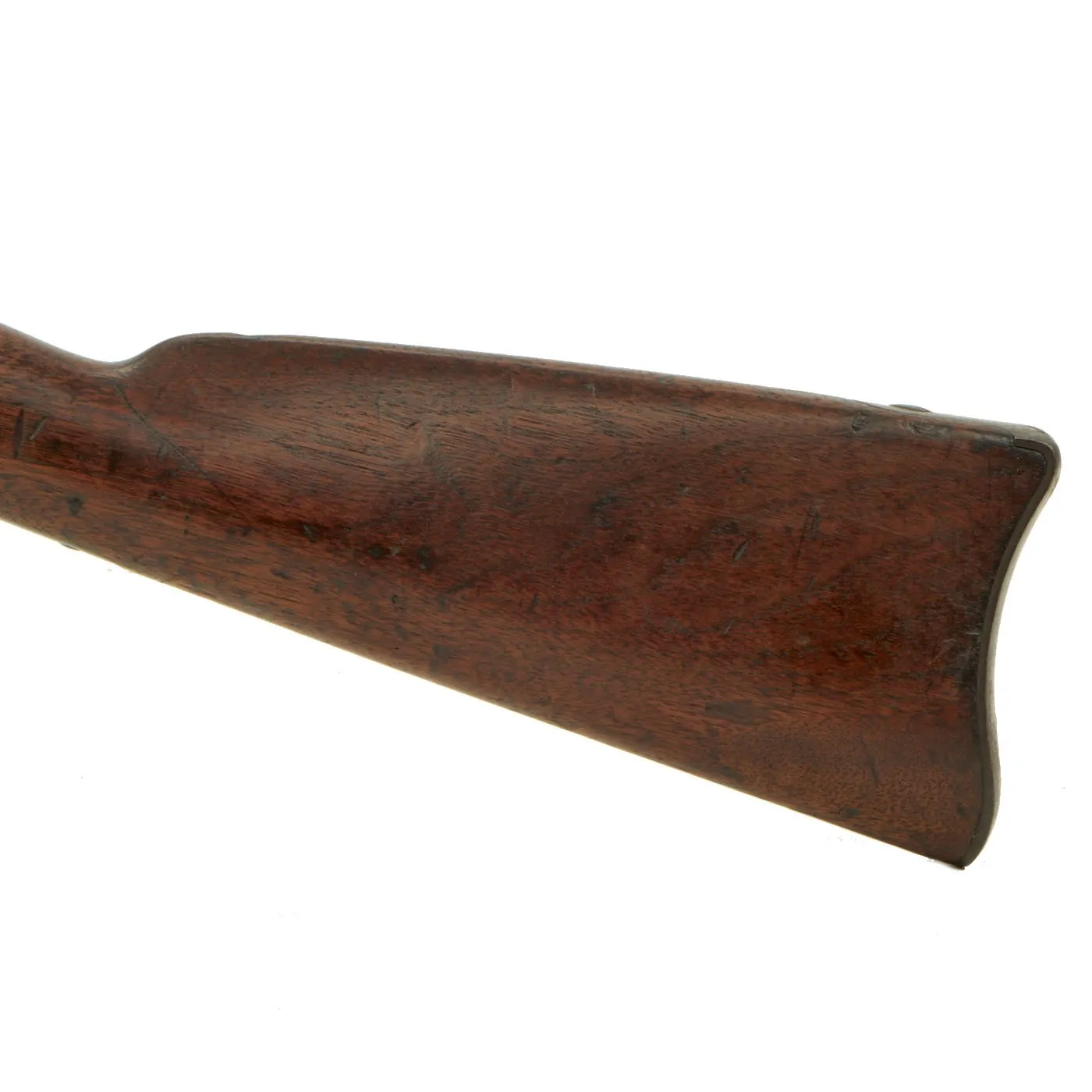 Original U.S. Early Springfield Trapdoor M1873 Rifle made in 1874 with 2 Notch Tumbler & Long Wrist - Serial No 31565