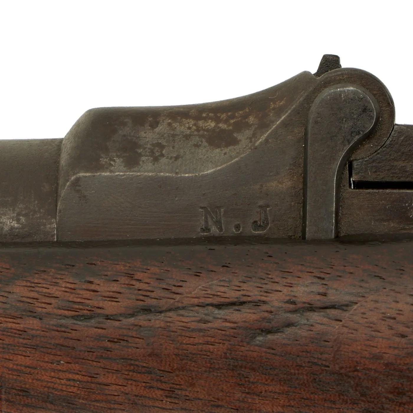 Original U.S. Early Springfield Trapdoor M1873 Rifle made in 1874 with 2 Notch Tumbler & Long Wrist - Serial No 31565