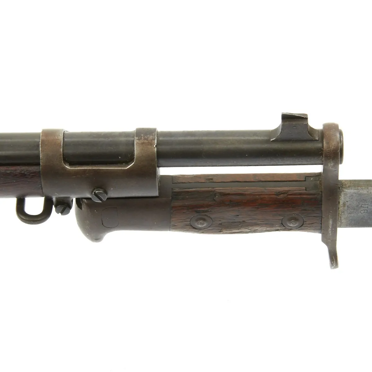 Original U.S. Springfield M1896 .30-40 Krag-Jørgensen Rifle Serial 660693 with Bayonet and Sling - Made in 1896