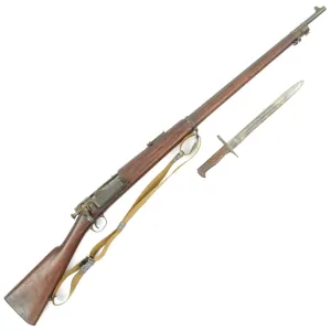 Original U.S. Springfield M1896 .30-40 Krag-Jørgensen Rifle Serial 660693 with Bayonet and Sling - Made in 1896