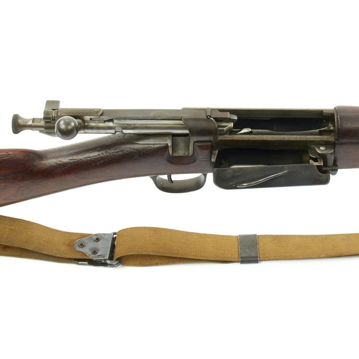 Original U.S. Springfield M1896 .30-40 Krag-Jørgensen Rifle Serial 660693 with Bayonet and Sling - Made in 1896