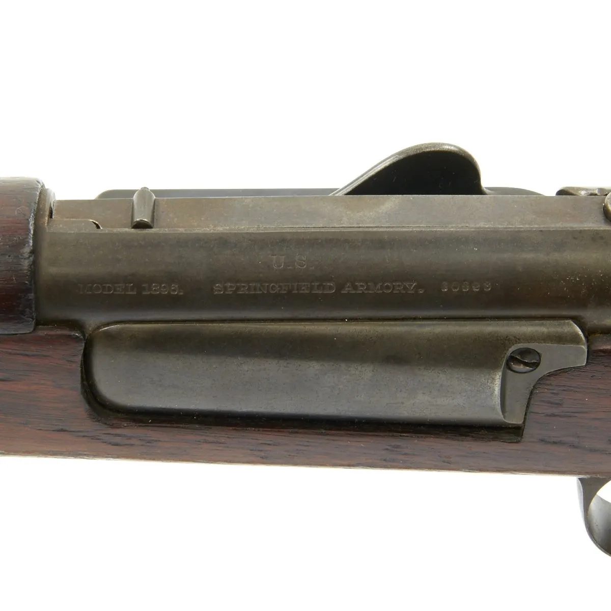 Original U.S. Springfield M1896 .30-40 Krag-Jørgensen Rifle Serial 660693 with Bayonet and Sling - Made in 1896