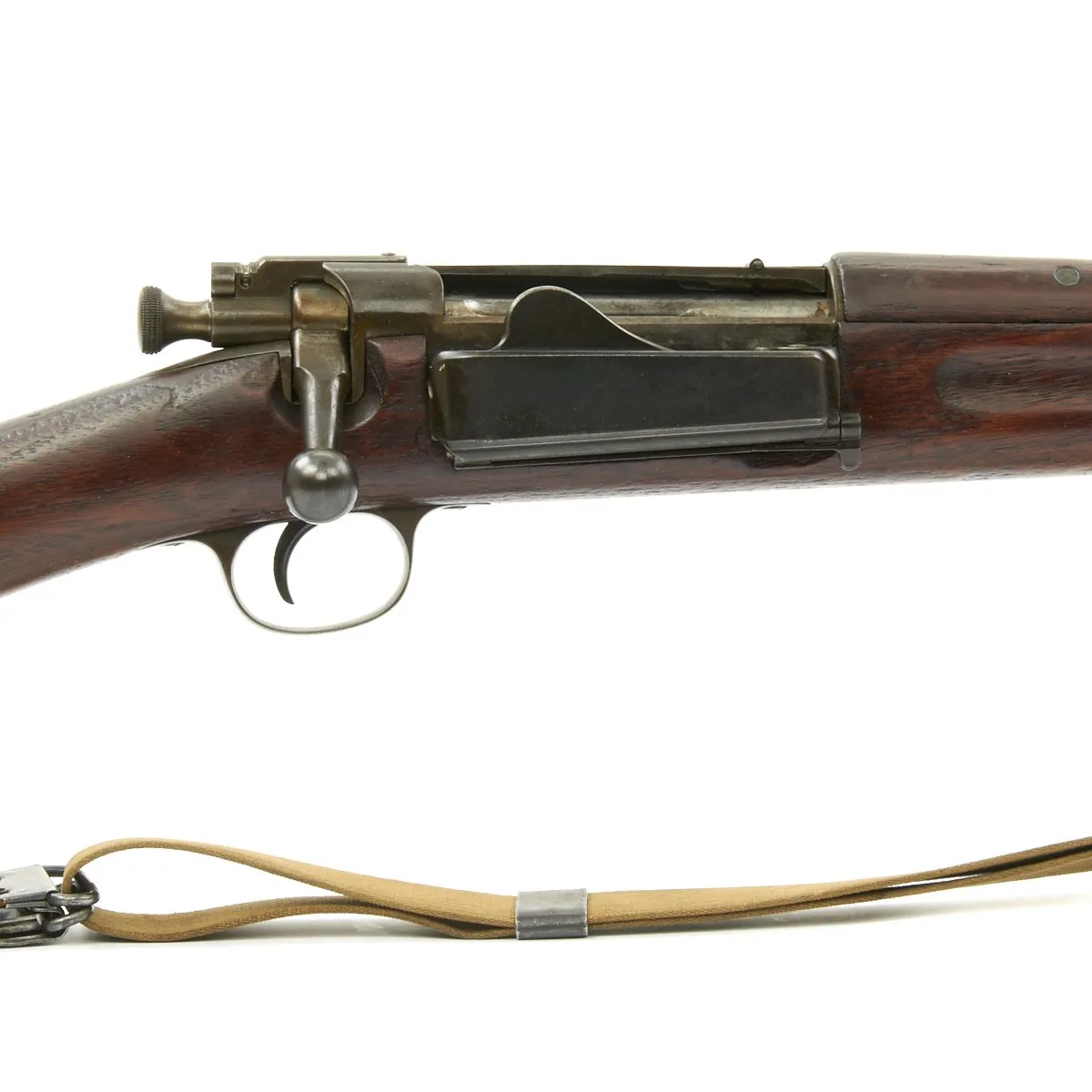 Original U.S. Springfield M1896 .30-40 Krag-Jørgensen Rifle Serial 660693 with Bayonet and Sling - Made in 1896