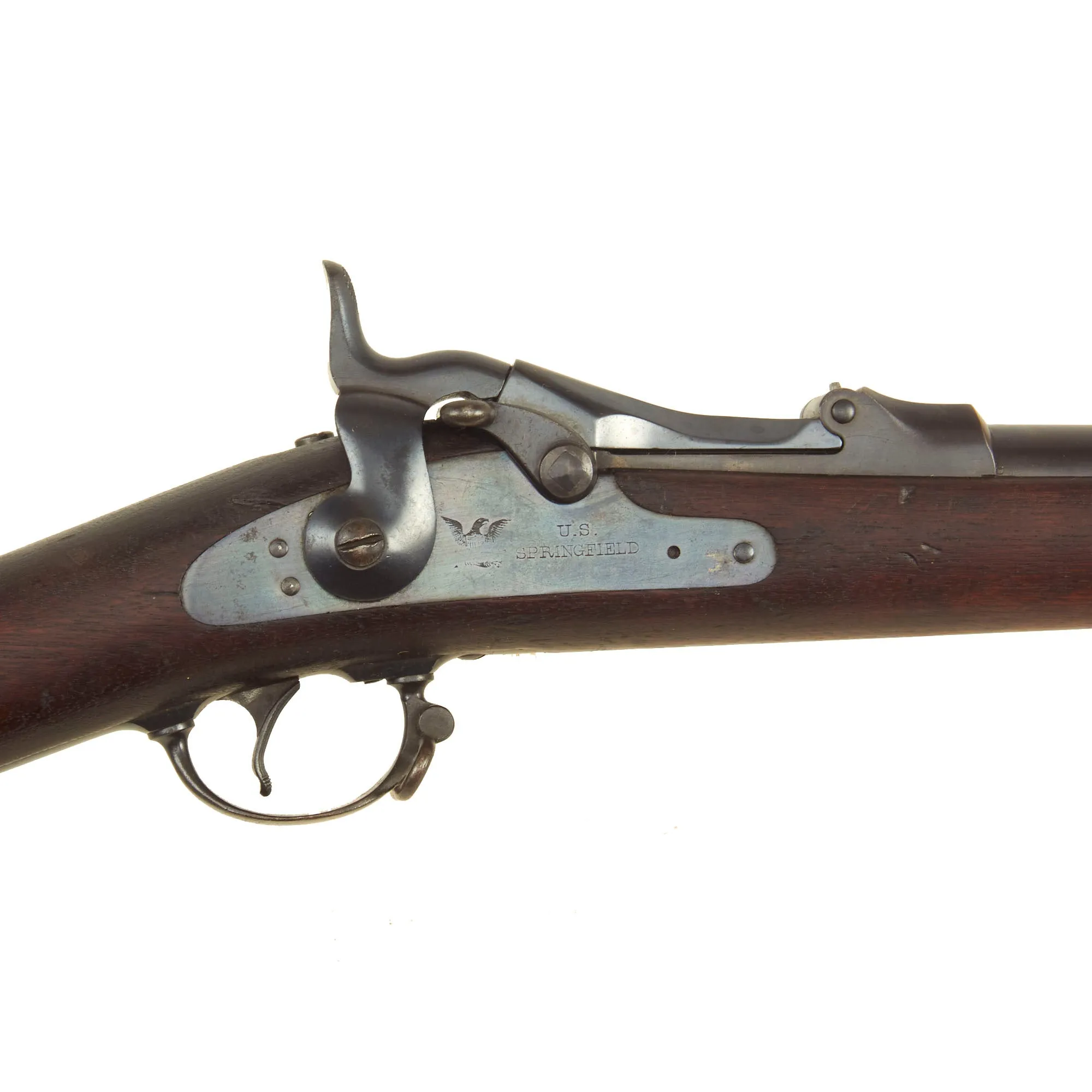 Original U.S. Springfield Trapdoor M1884 Rifle with Standard Ram Rod made in 1888 - Serial 389573