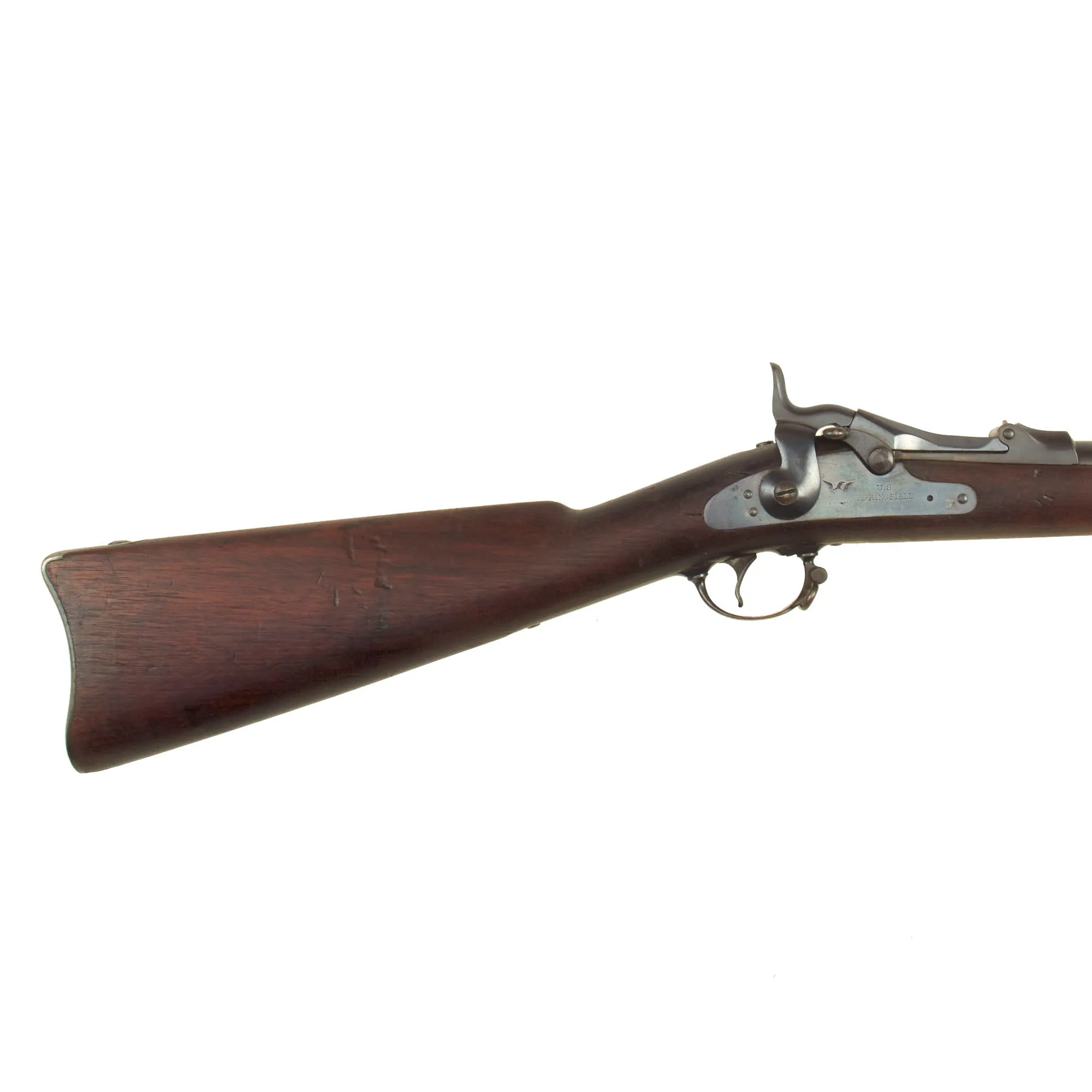 Original U.S. Springfield Trapdoor M1884 Rifle with Standard Ram Rod made in 1888 - Serial 389573