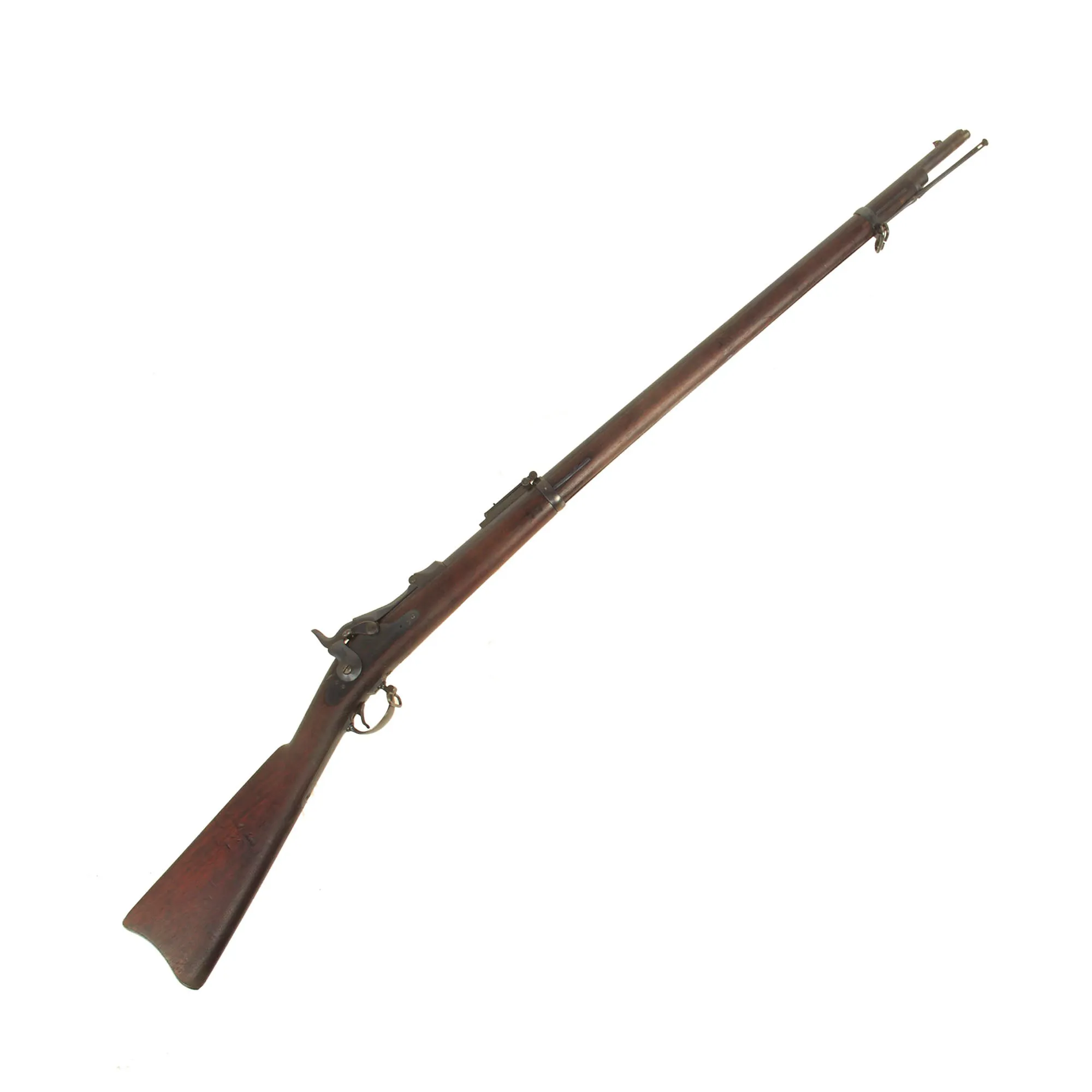 Original U.S. Springfield Trapdoor M1884 Rifle with Standard Ram Rod made in 1888 - Serial 389573