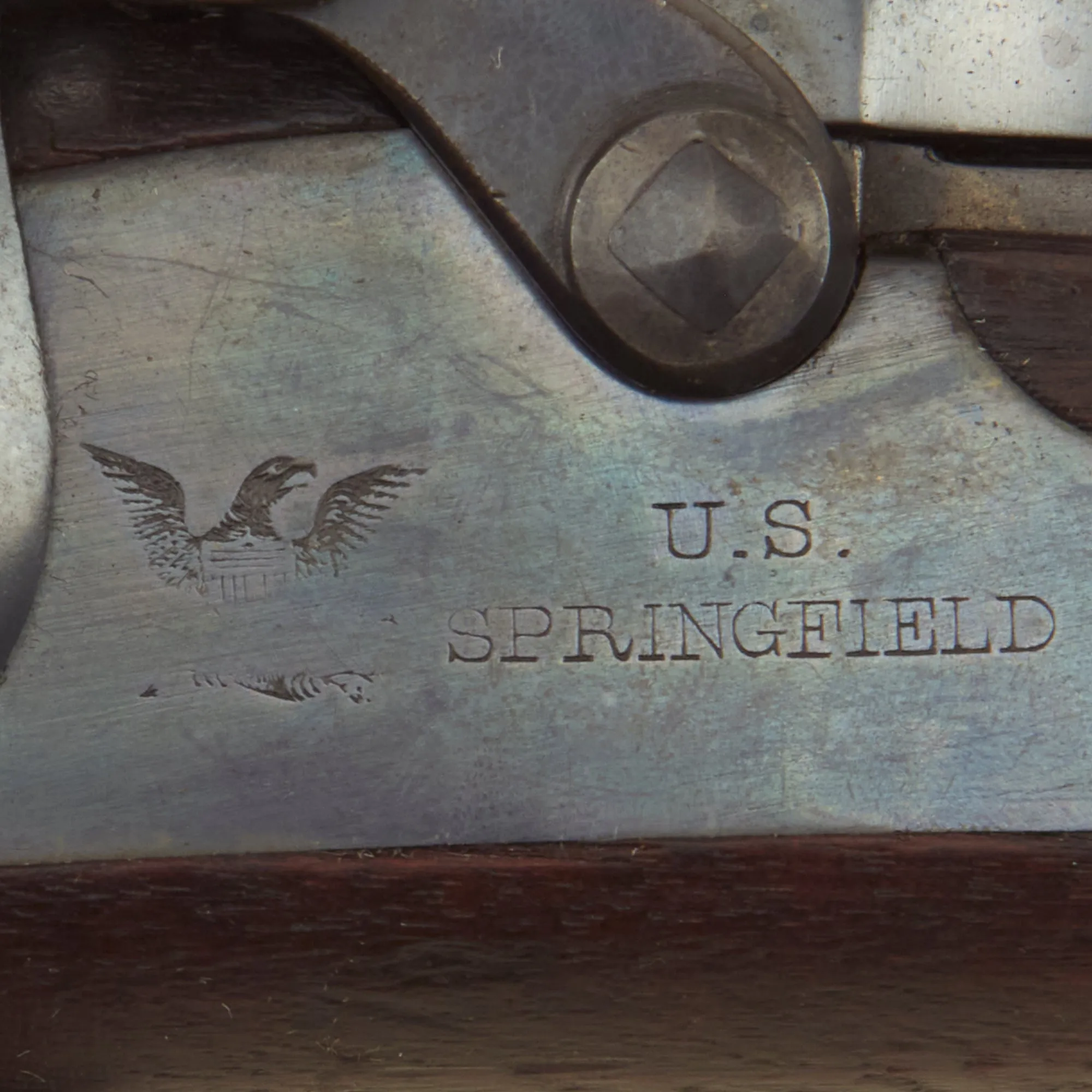 Original U.S. Springfield Trapdoor M1884 Rifle with Standard Ram Rod made in 1888 - Serial 389573