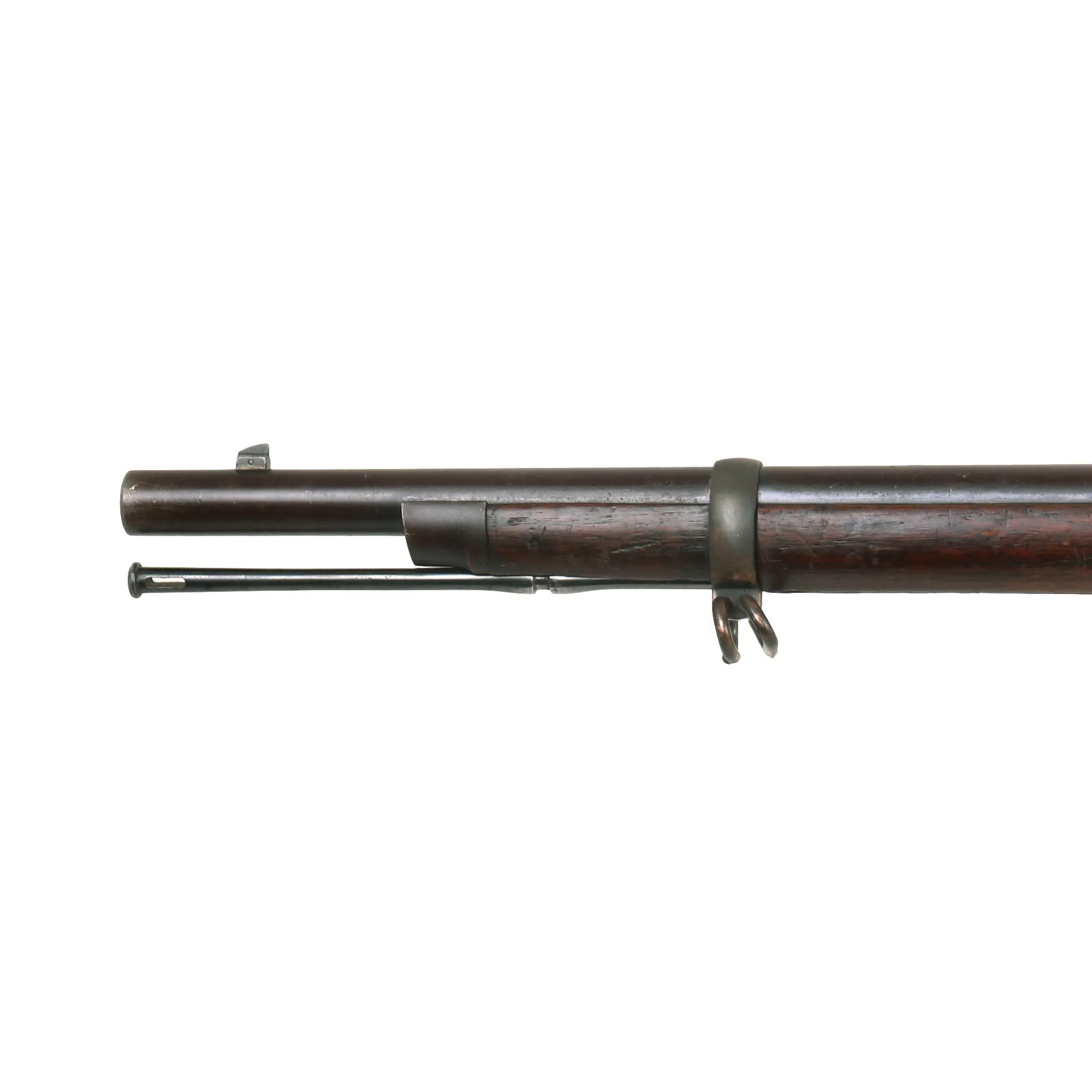 Original U.S. Springfield Trapdoor Model 1884 Rifle with Standard Ram Rod made in 1887 - Serial 365761