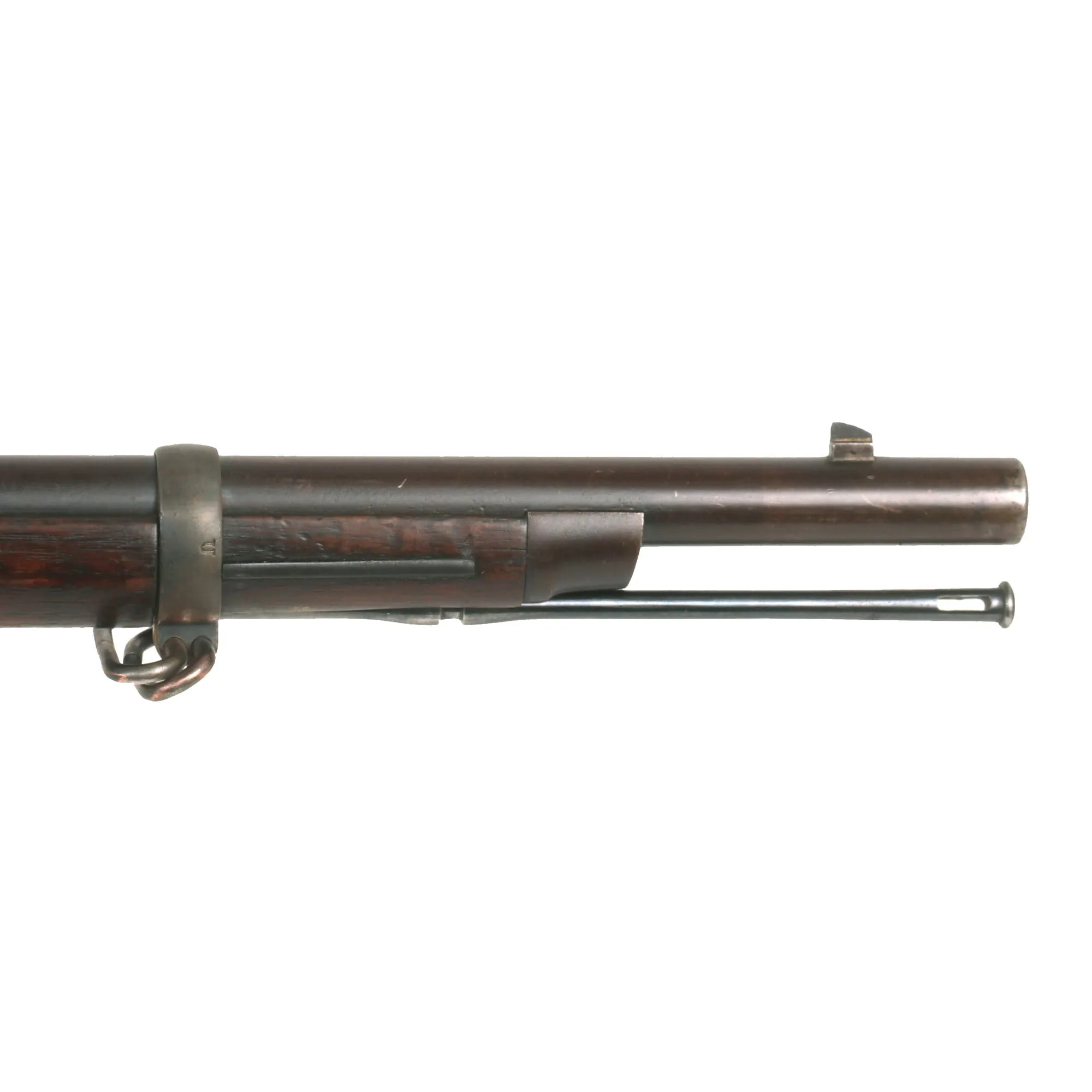 Original U.S. Springfield Trapdoor Model 1884 Rifle with Standard Ram Rod made in 1887 - Serial 365761