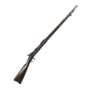 Original U.S. Springfield Trapdoor Model 1884 Rifle with Standard Ram Rod made in 1887 - Serial 365761