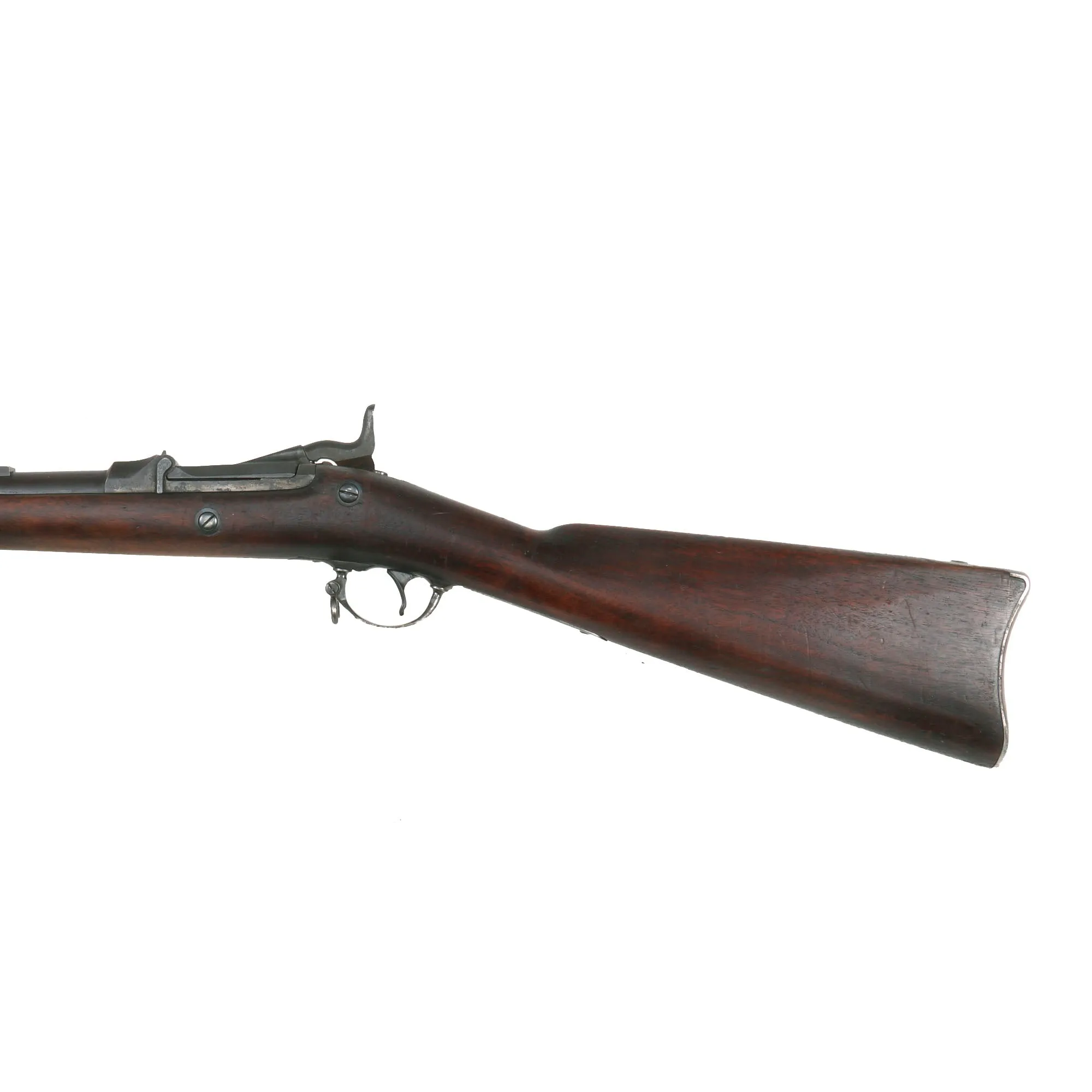 Original U.S. Springfield Trapdoor Model 1884 Rifle with Standard Ram Rod made in 1887 - Serial 365761