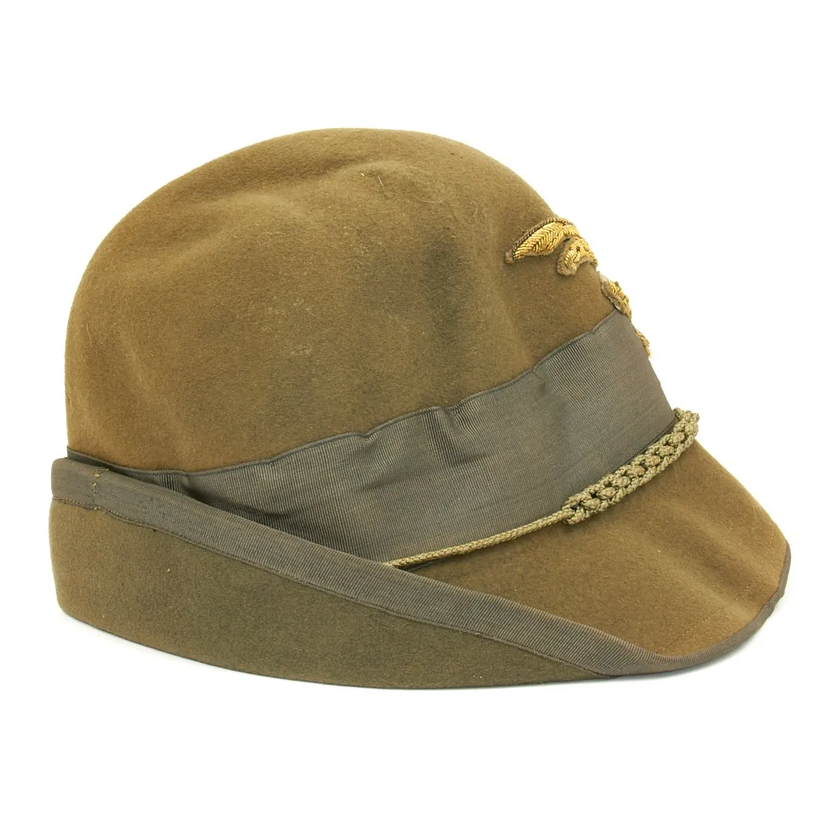 Original WWII Royal Italian Army Alpine Division Colonels Alpini Cap