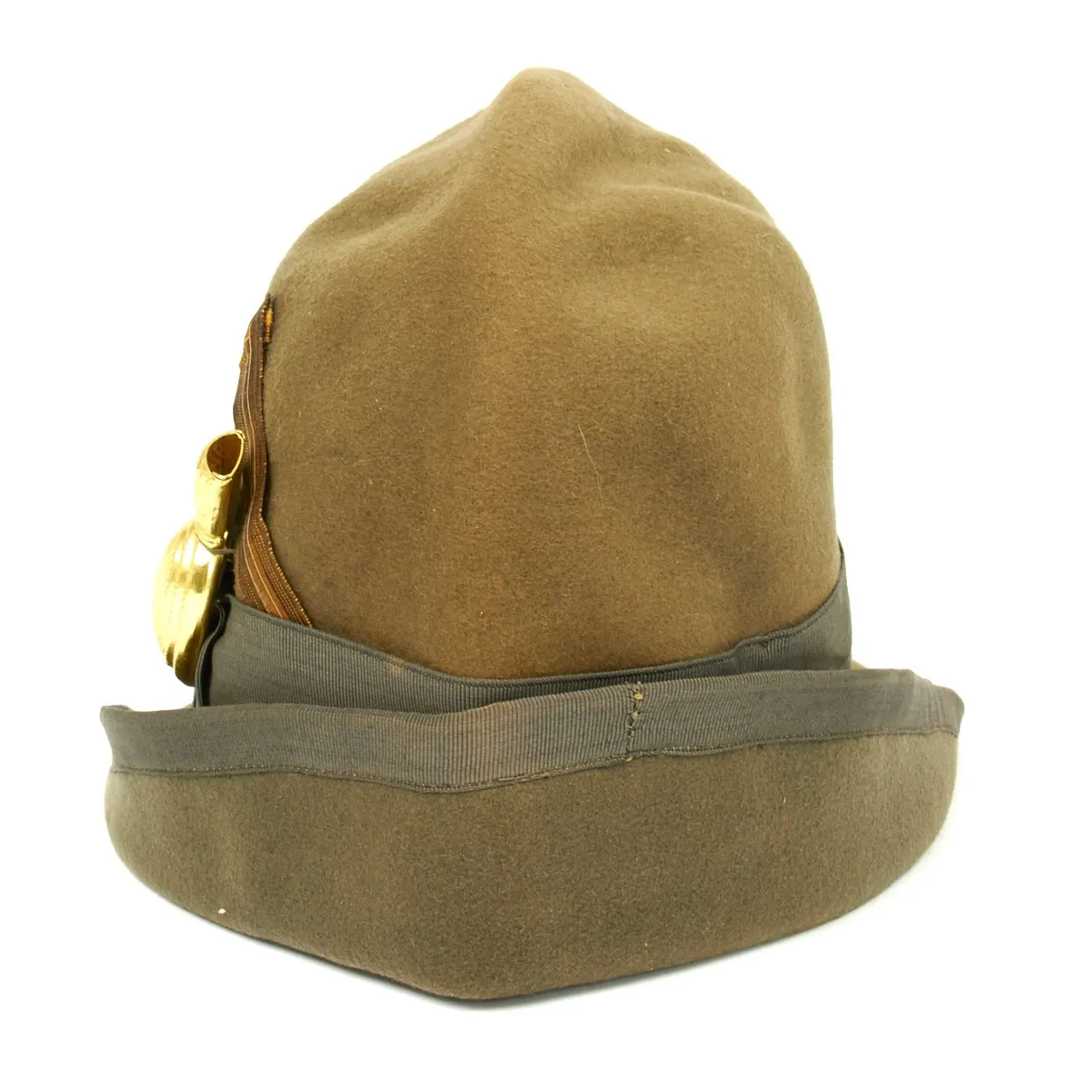 Original WWII Royal Italian Army Alpine Division Colonels Alpini Cap