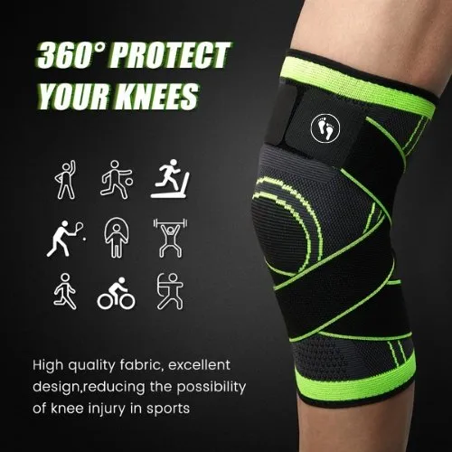 Ortho Knee Sleeve with Knee Wrap