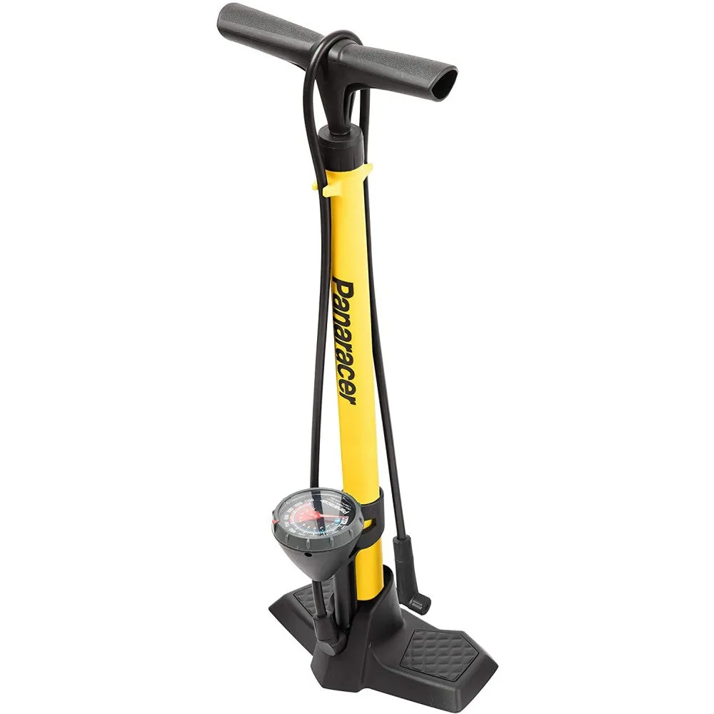 Panaracer Floor Pump, Support Presta, Schrader and Buddha Valve