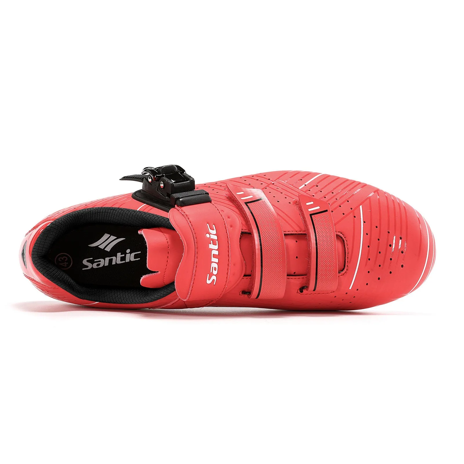 Santic Roadway Red Men & Women Road Cycling Shoes