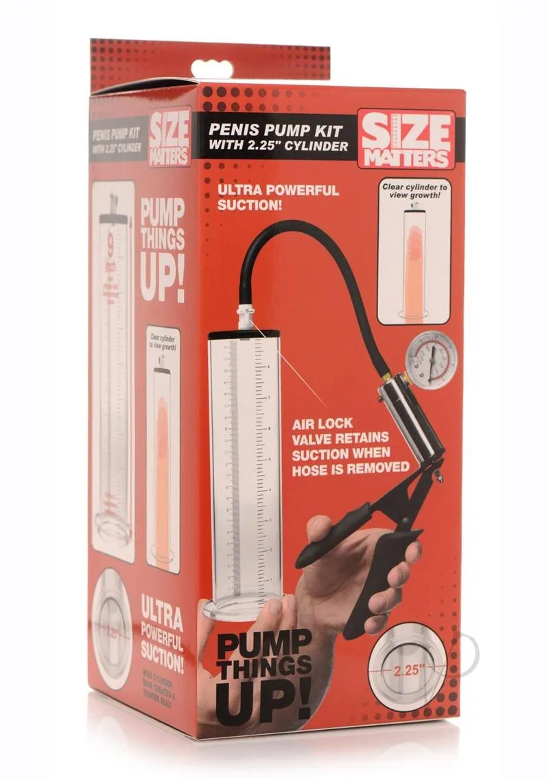 Sm Penis Pump Kit W/cylinder 2.25