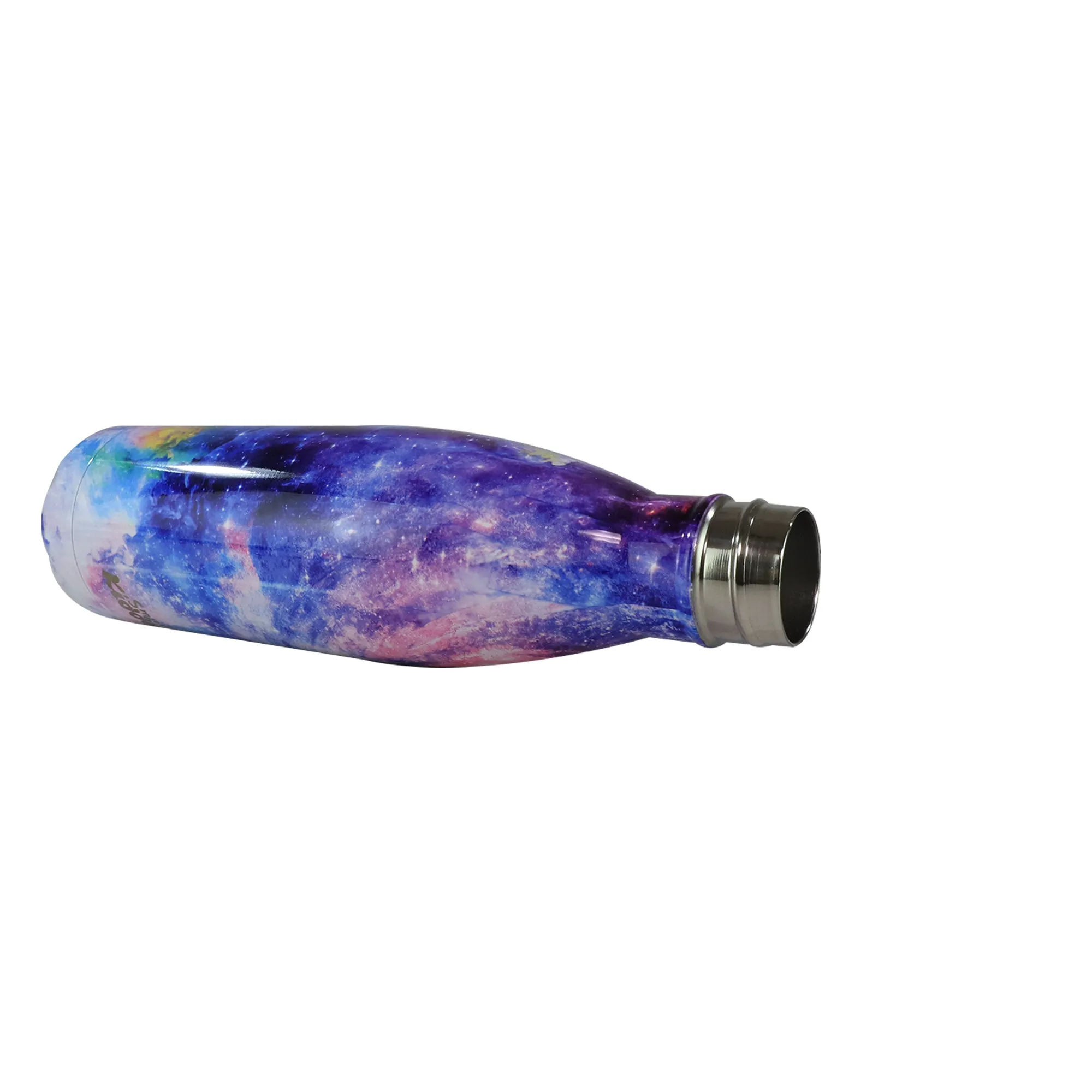 Smily Kiddos 500 ML Stainless Steel Water Bottle -  Starry Night purple