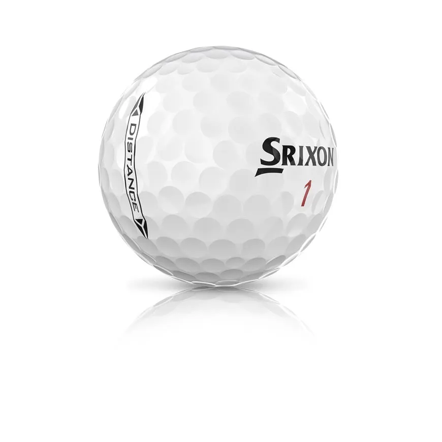 Srixon Distance Golf Balls Pure White (1 Dozen) (2021)