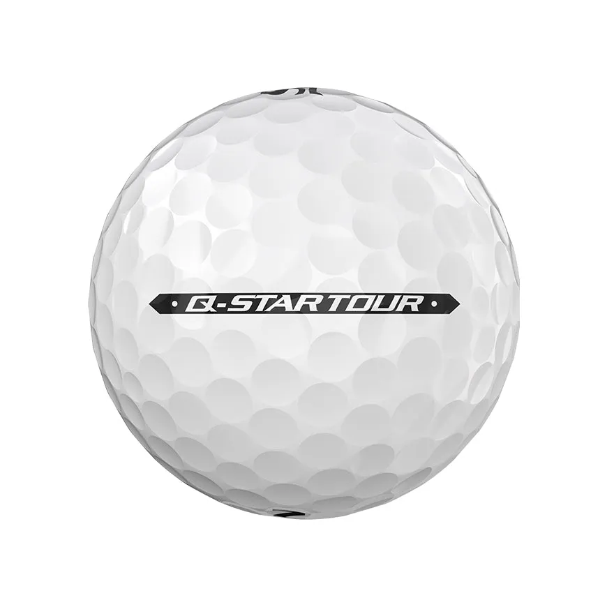 Srixon Q-Star Tour Golf Balls Pure White (1 Dozen) (2022)