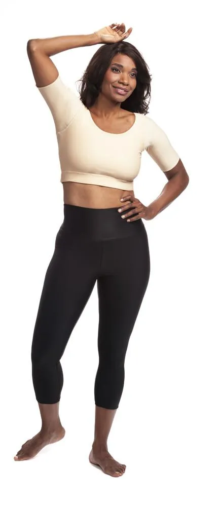 Style 785, Compression Crop Top - Short Version of Compression T