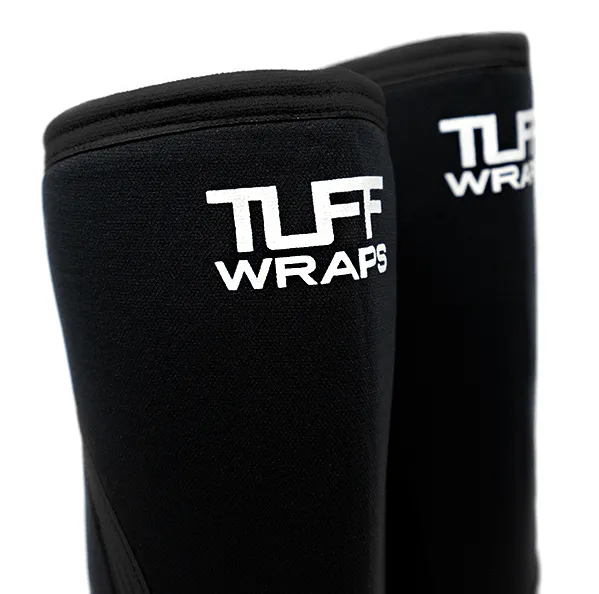 TUFF 7mm X-Training Knee Sleeves (All Black)