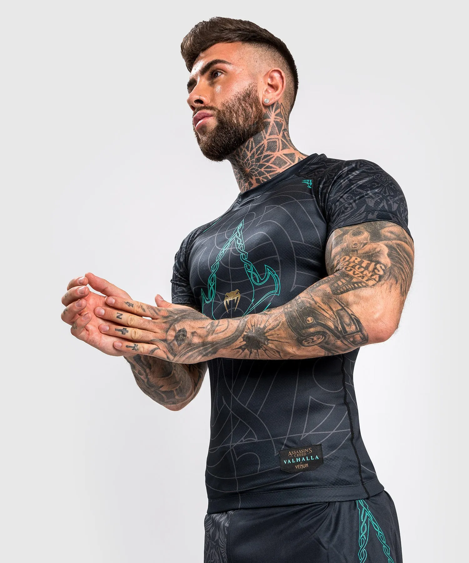 Venum Assassin's Creed Reloaded Rashguard - Short Sleeves - Black