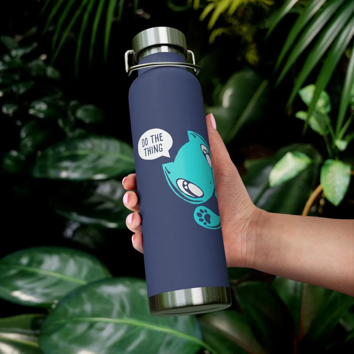 Water Bottle: Do The Thing - Skoshie the Cat (22 oz)