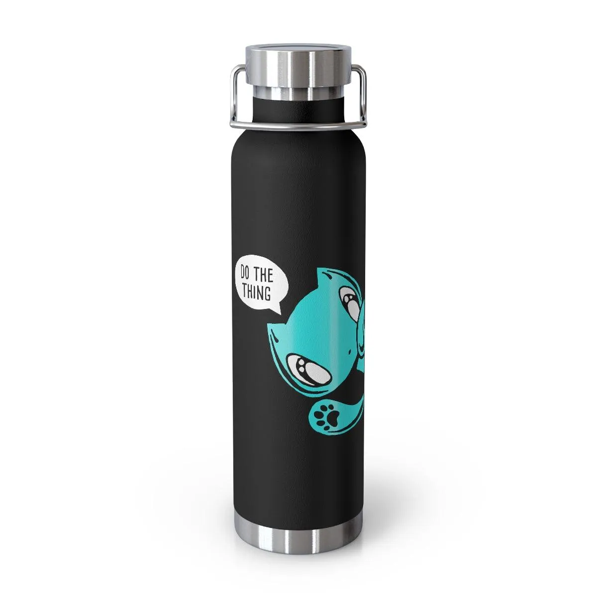 Water Bottle: Do The Thing - Skoshie the Cat (22 oz)